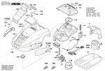 Bosch 3 600 HA2 102 Indego Autonomous Lawnmower 230 V / Eu Spare Parts